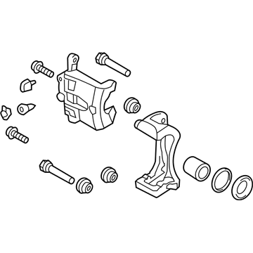 Kia 58190H9A60 Front Brake Caliper Kit