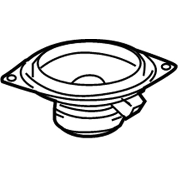 Toyota 86160-52040 Instrument Panel Speaker