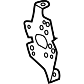 Toyota 86211-52030 AM/FM CD Mount Bracket