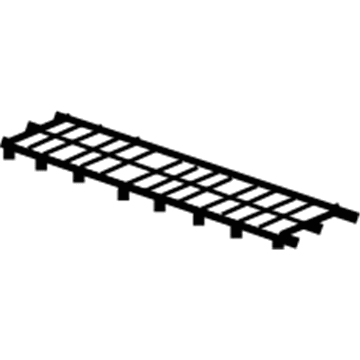 Nissan 89322-ZC30A Mat-Cushion, 3rd Seat