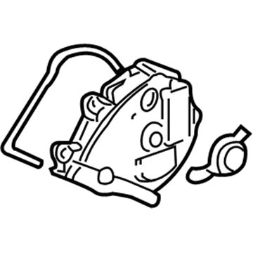 Acura 11820-RCA-A00 Cover Assembly, Front Timing Belt (Upper)