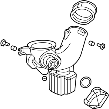 Acura 17230-RYE-A00 Chamber Assembly, Resonator