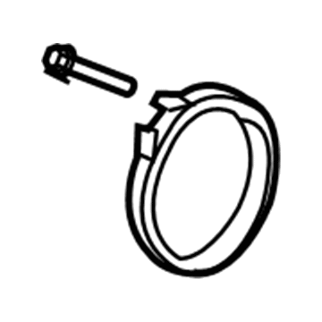 Acura 17316-RYE-A01 Clamp, Air Flow (78)