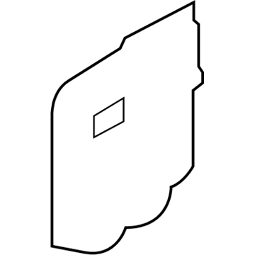 Nissan 90861-3LM0C Screen-Back Door Window