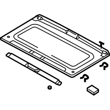 GM 96464392 Sunshade