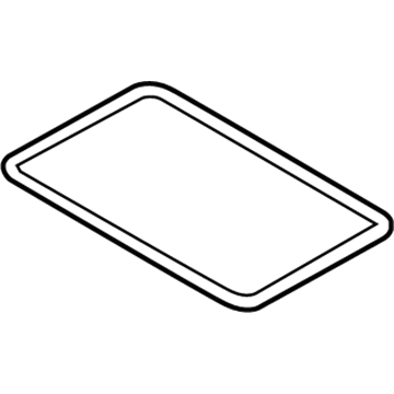 GM 96464394 Lace, Sun Roof Opening Trim Finish