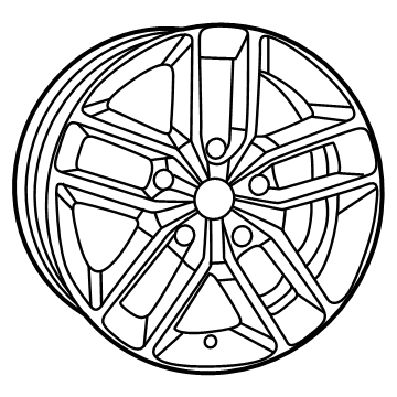Mopar 4755529AA Wheel-Aluminum