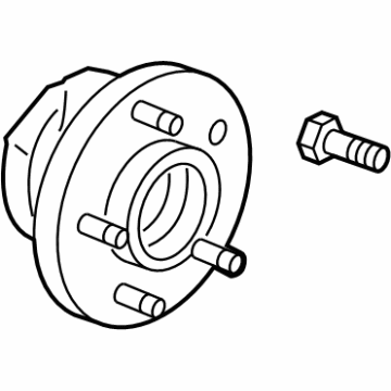 GM 13546938 HUB ASM-FRT WHL