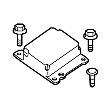 Nissan 98820-ZL69A Sensor-Side AIRBAG Center