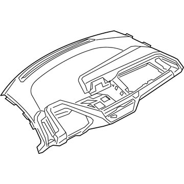 BMW 51-45-7-942-462 TRIM PANEL DASHBOARD