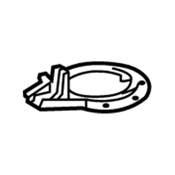 Lexus 77168-33070 Plate, Fuel Tank Vent Tube Set