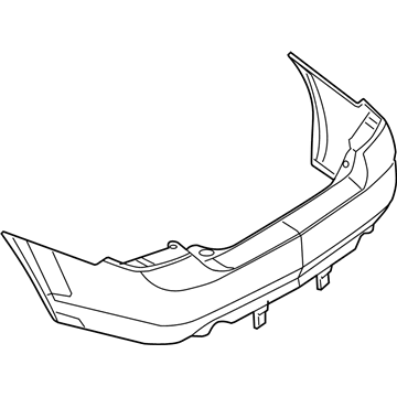Ford 8N7Z-17K835-FAPTM Bumper Cover