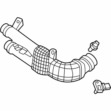 BMW 13-71-8-054-842 CHARGE AIR TUBE