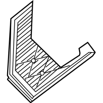 BMW 13-71-8-095-805 AIR FILTER ELEMENT, RIGHT
