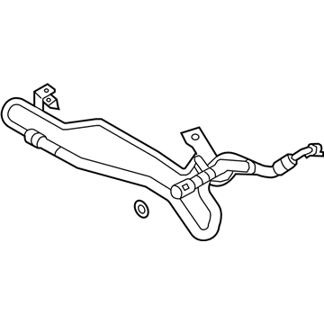 BMW 32-41-6-797-306 Return Pipe