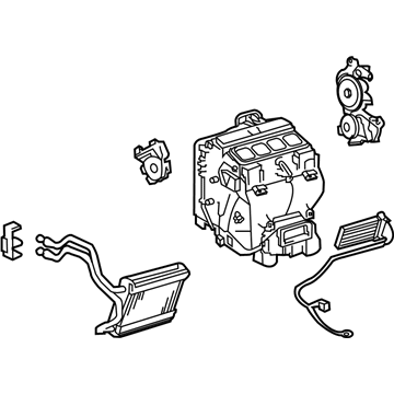 Lexus 87050-06252 Radiator Assembly, Air C