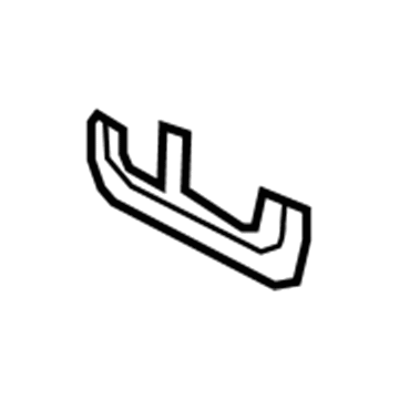 Hyundai 84755-2C500 Bracket Assembly-Crash Pad Lower Mounting, LH