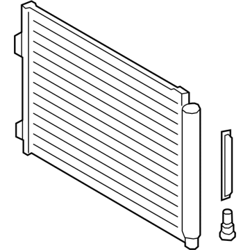 Lexus 884A0-06040 CONDENSER Assembly, Supp