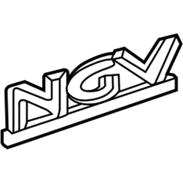 Honda 75773-S1G-A01ZA Sticker (Typeva)
