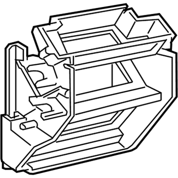 GM 52491903 Heater Case