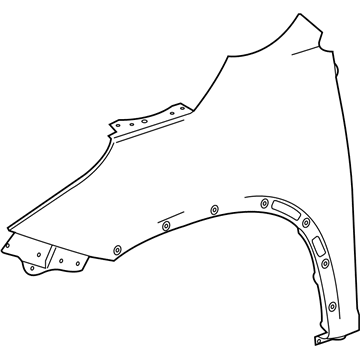 Toyota 53801-0E110 Fender