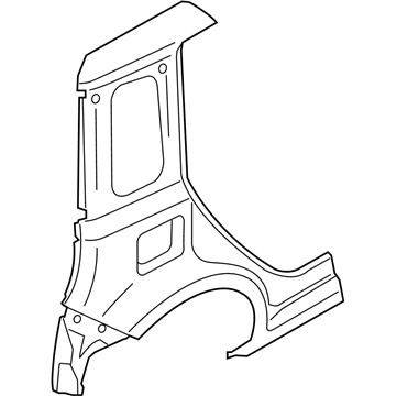 Nissan GHA00-1FCMA Fender Rear RH