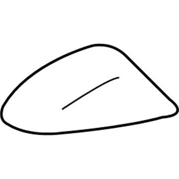 Nissan 28228-1EA0A Cover-Antenna Base