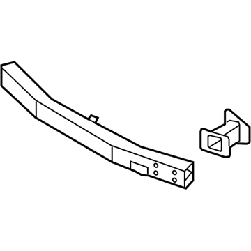 Nissan F2030-EM3MA Reinforce-Front Bumper Center, Inner