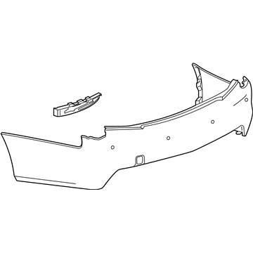 GM 23302877 Bumper Cover