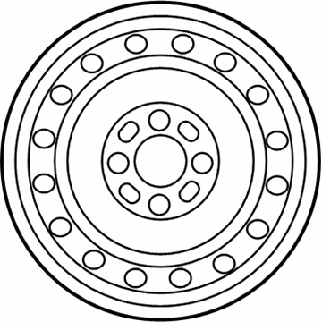 Nissan 40300-1FC0A Wheel Assy-Disk