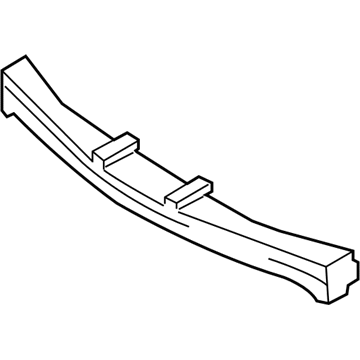 Infiniti 62090-1BA0A Energy ABSORBER-Front Bumper