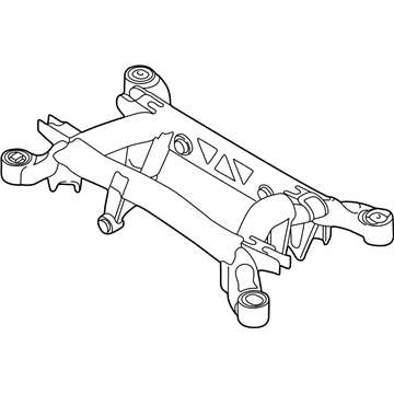 BMW 33-31-1-090-510 Rear Axle Carrier