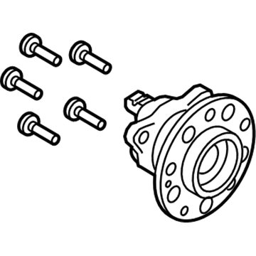Kia 52730F0000 Rear Wheel Hub & Bearing Assembly