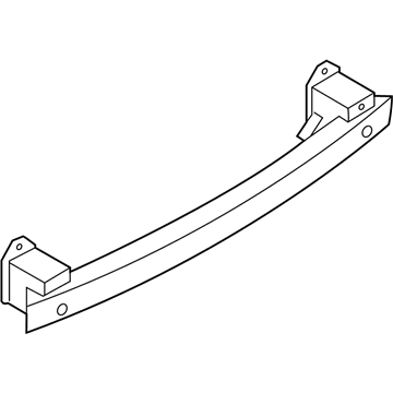 BMW 51-12-7-336-681 Carrier, Bumper Rear