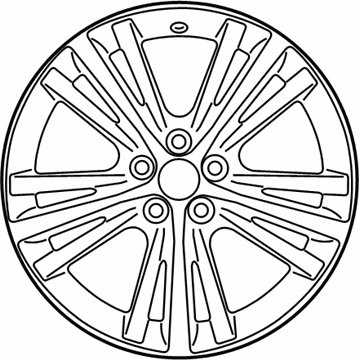 Lexus 42611-0E350 Wheel, Disc