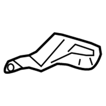 Lexus 57305-30010 Reinforcement, Strut Bar Bracket, RH