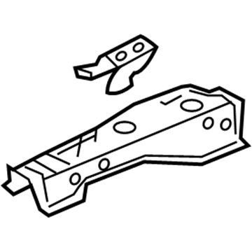 Lexus 53705-30060 Member, Front Apron To Cowl Side, Upper RH