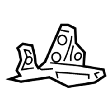 Lexus 57017-30040 Reinforcement Sub-Assy, Front Side Member, LH