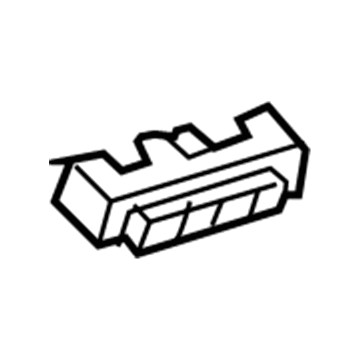 Lexus 55539-0E120 Cover, Spare Switch