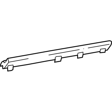 GM 15988934 Weatherstrip Asm- *Black