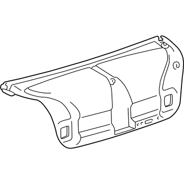 Lexus 64719-30122-C0 Cover, Luggage Compartment Door
