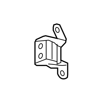 Honda 67950-T2F-A02ZZ Hinge, Left Rear Door (Upper)