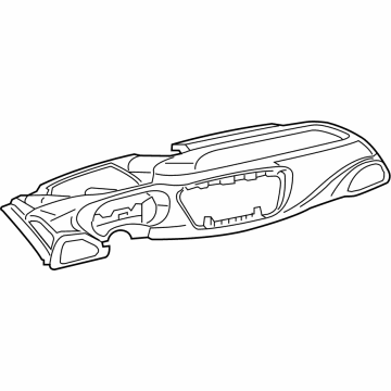 Mopar 5RL04DX9AD Panel-Instrument Upper