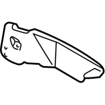 BMW 41-12-7-006-177 Partition Floor Panel Bottom Left