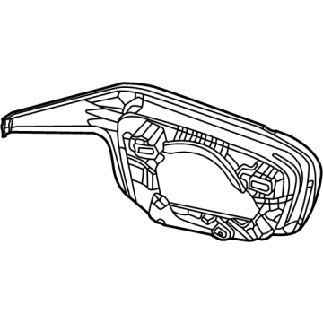BMW 51-16-8-746-847 SUPPORTING RING, BRIGHT-BLAC