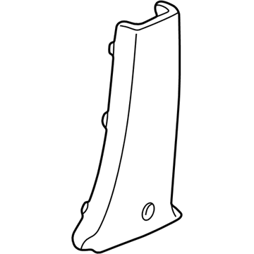 Acura 84121-S3V-A10ZA Garnish, Passenger Side (Seagull Gray)