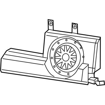 Mopar 68349843AB Speaker-WOOFER