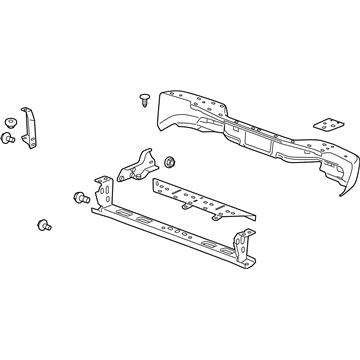 GM 25871613 Bumper Assembly
