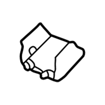 Lexus 87834-33010-B0 Cover, Inner Rear View Mirror Stay Holder