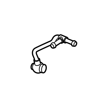 BMW 11-53-8-092-596 COOLANT LINE, TURBOCHARGER R